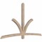Ekena Millwork Davenport Smooth Timber Gable Bracket, Douglas Fir, 96"W x 56"H x 3 1/2"D x 3 1/2"F, 14/12 Pitch GBW096X56X0404DAV00SDF - alternate 5
